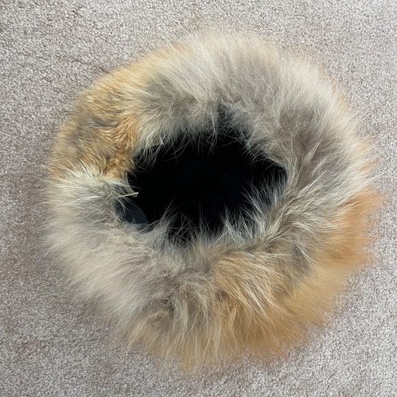 Red Fox fur hat main image 6
